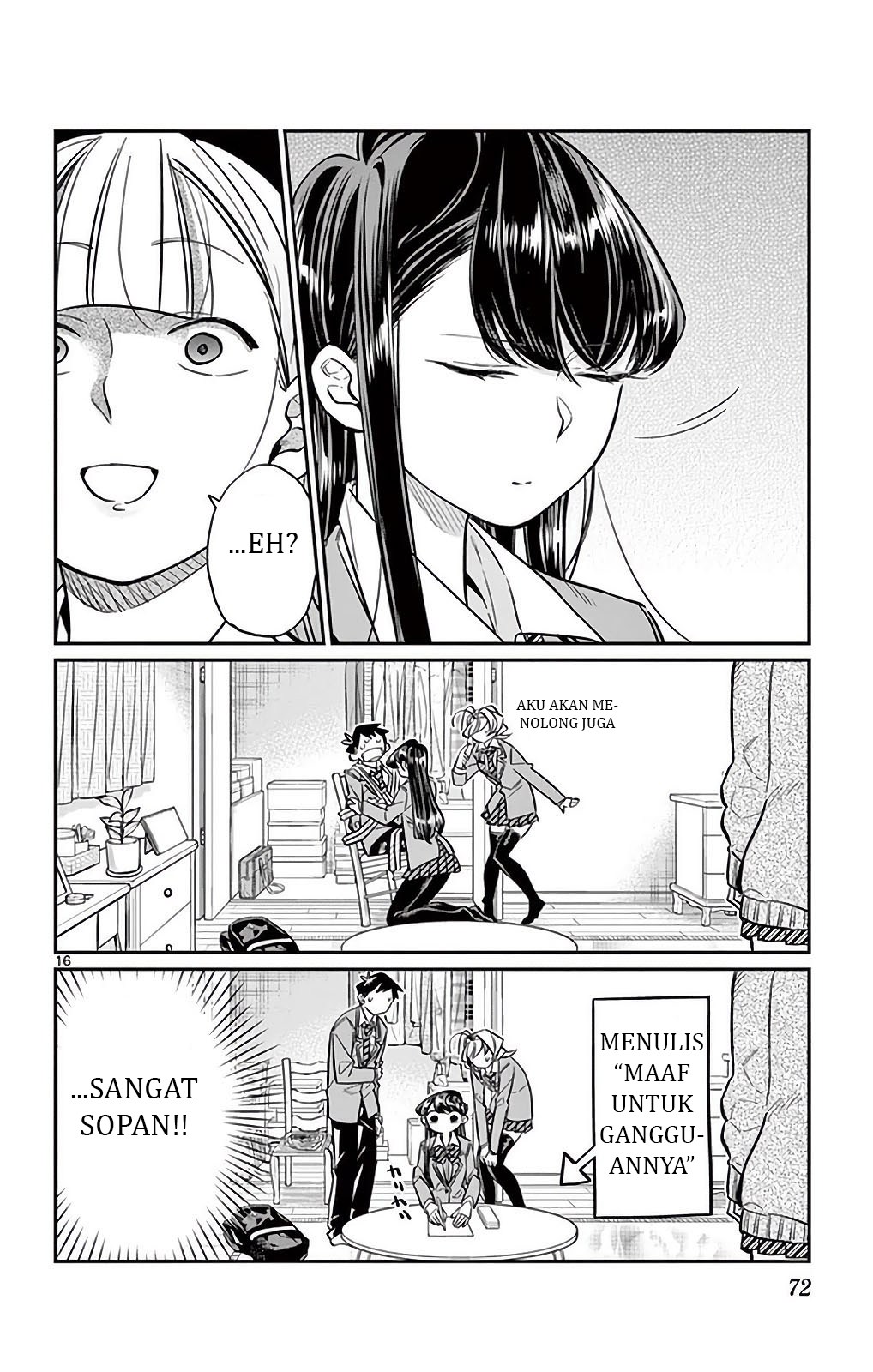Komi-san wa Komyushou Desu. Chapter 25 Image 16