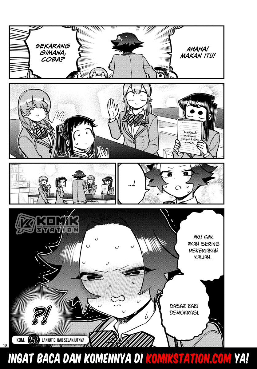 Komi-san wa Komyushou Desu. Chapter 252 Image 19