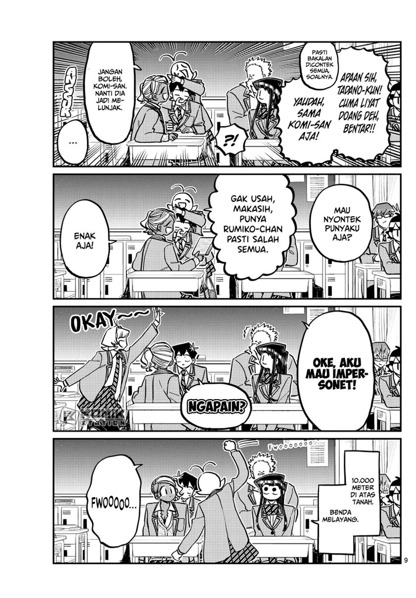 Komi-san wa Komyushou Desu. Chapter 298 Image 10
