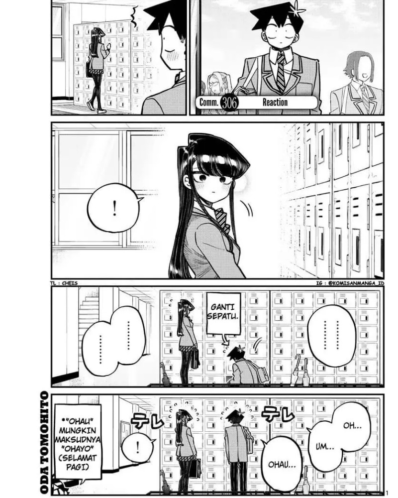 Komi-san wa Komyushou Desu. Chapter 306 Image 0