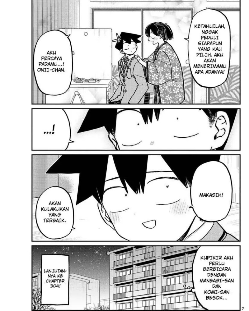 Komi-san wa Komyushou Desu. Chapter 307 Image 6