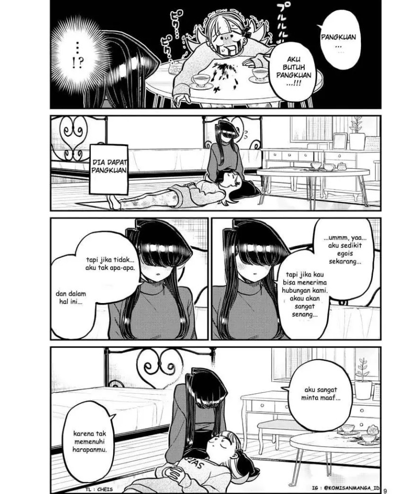 Komi-san wa Komyushou Desu. Chapter 312 Image 8