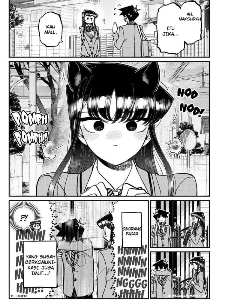 Komi-san wa Komyushou Desu. Chapter 314 Image 17