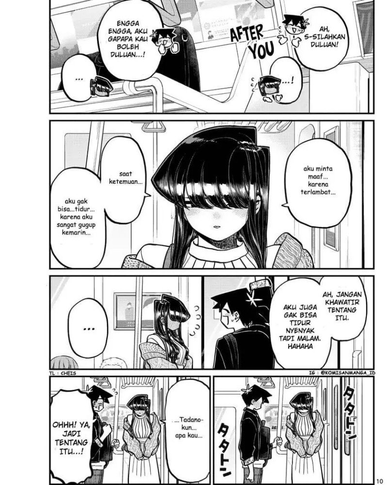 Komi-san wa Komyushou Desu. Chapter 319 Image 9