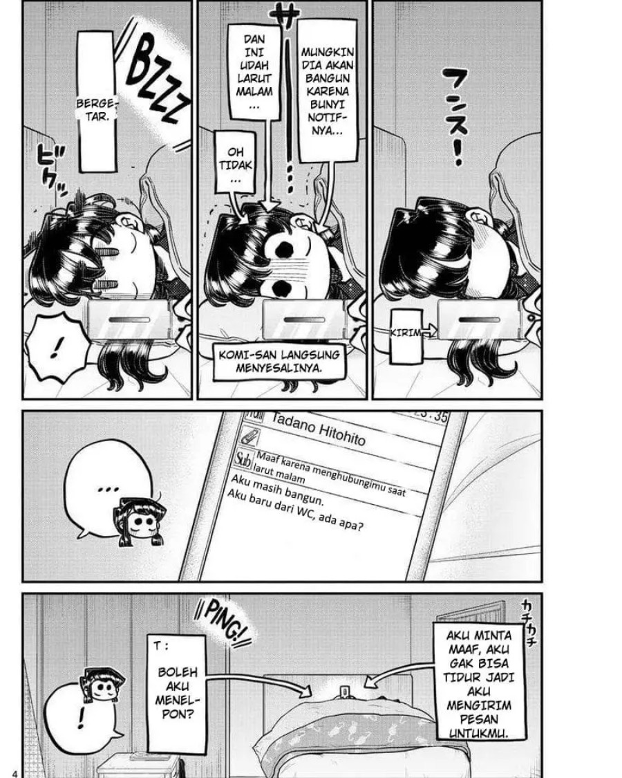 Komi-san wa Komyushou Desu. Chapter 324 Image 4
