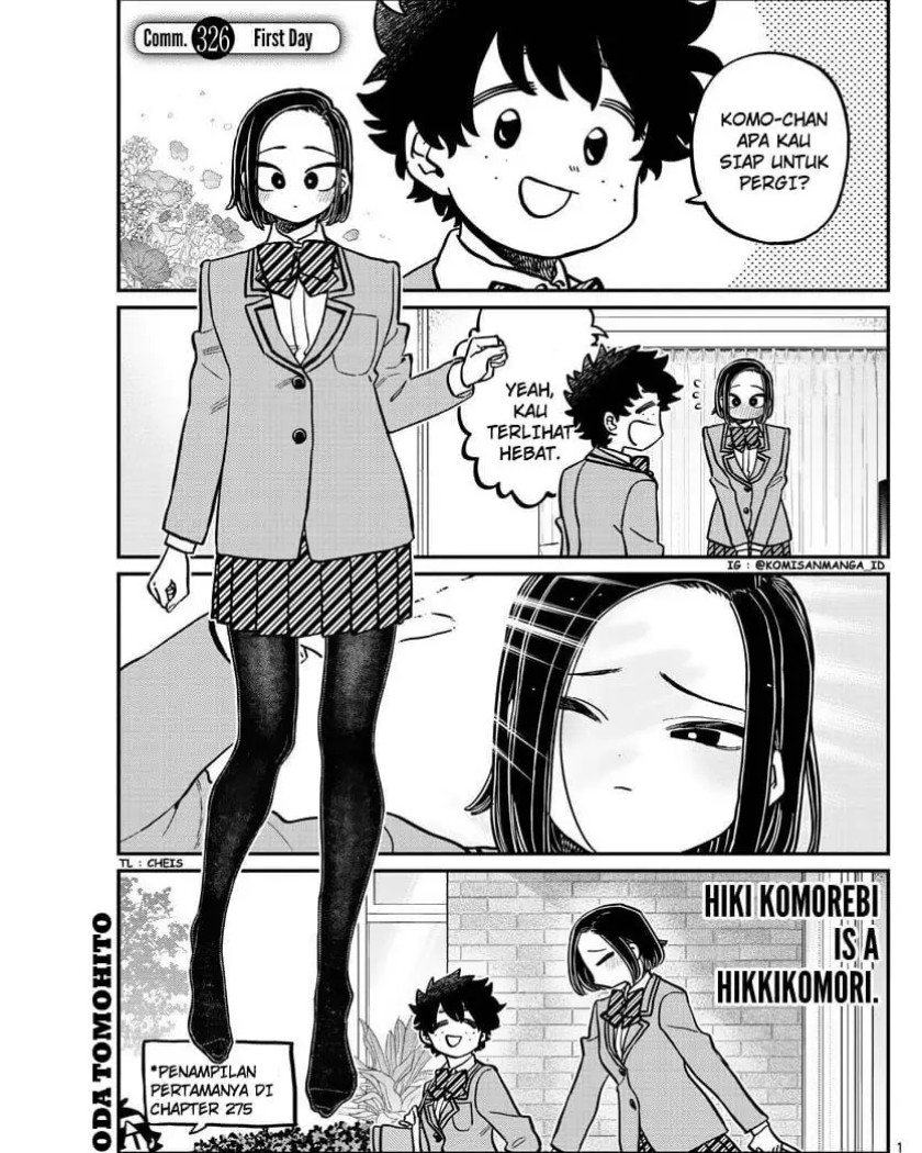 Komi-san wa Komyushou Desu. Chapter 326 Image 0
