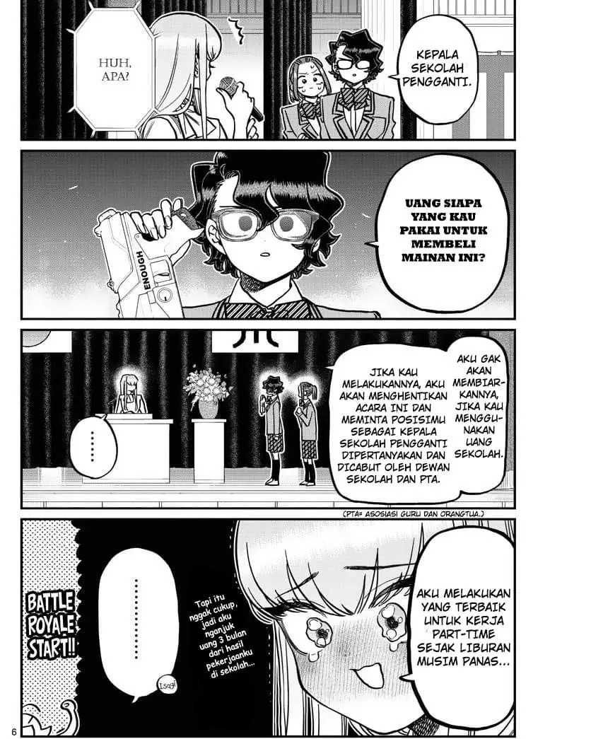 Komi-san wa Komyushou Desu. Chapter 330 Image 5