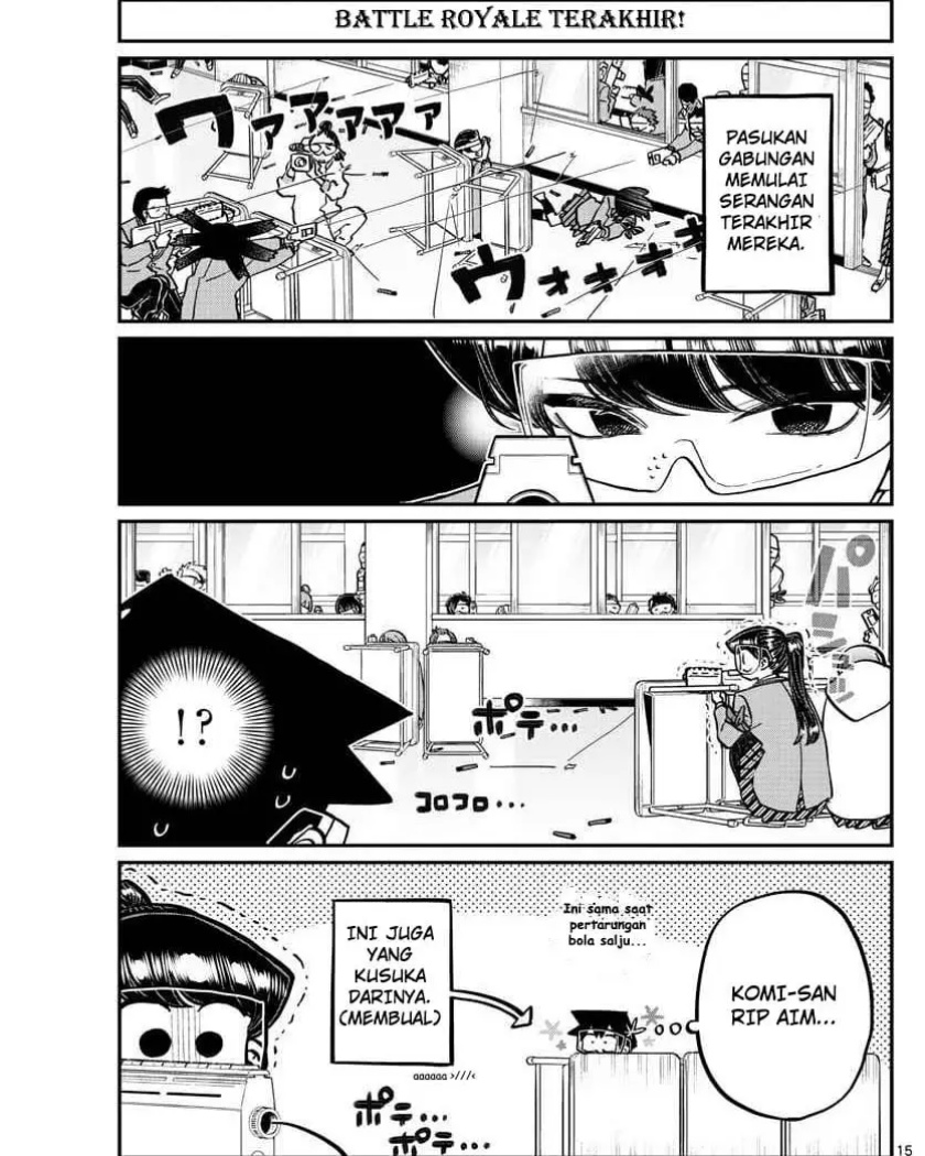 Komi-san wa Komyushou Desu. Chapter 333.2 Image 14
