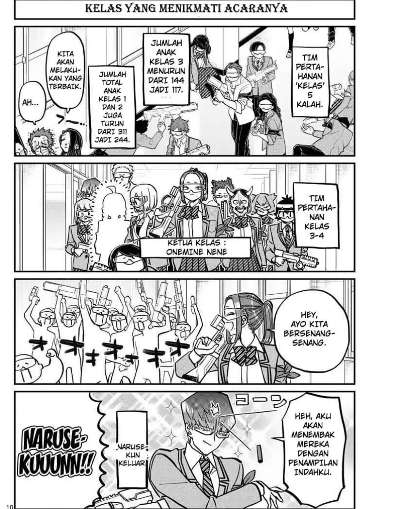 Komi-san wa Komyushou Desu. Chapter 333 Image 9