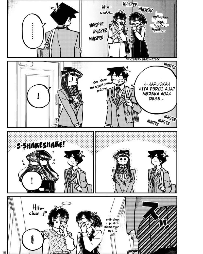 Komi-san wa Komyushou Desu. Chapter 338 Image 9