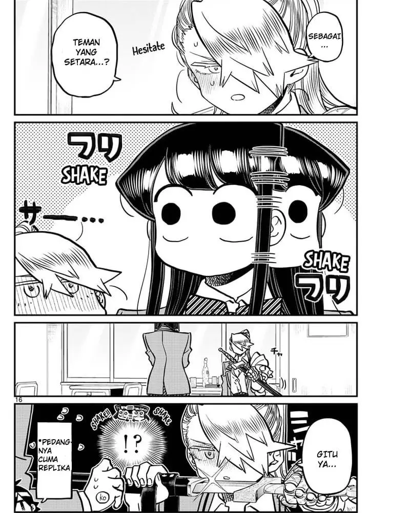 Komi-san wa Komyushou Desu. Chapter 343 Image 16