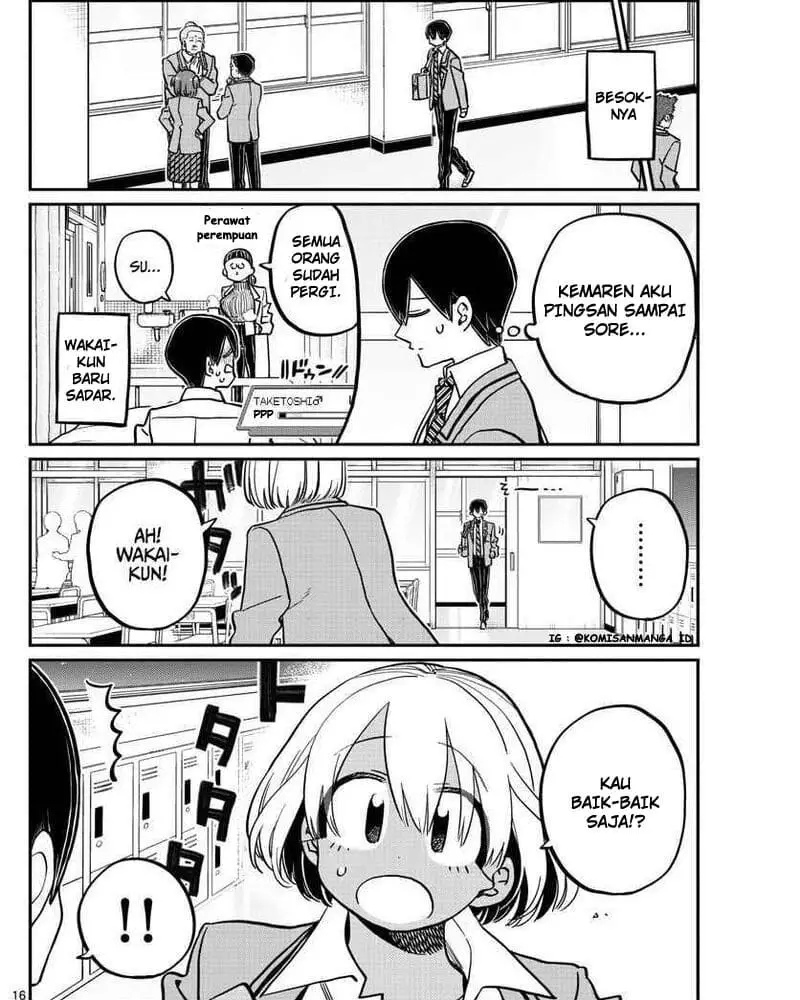 Komi-san wa Komyushou Desu. Chapter 345 Image 15
