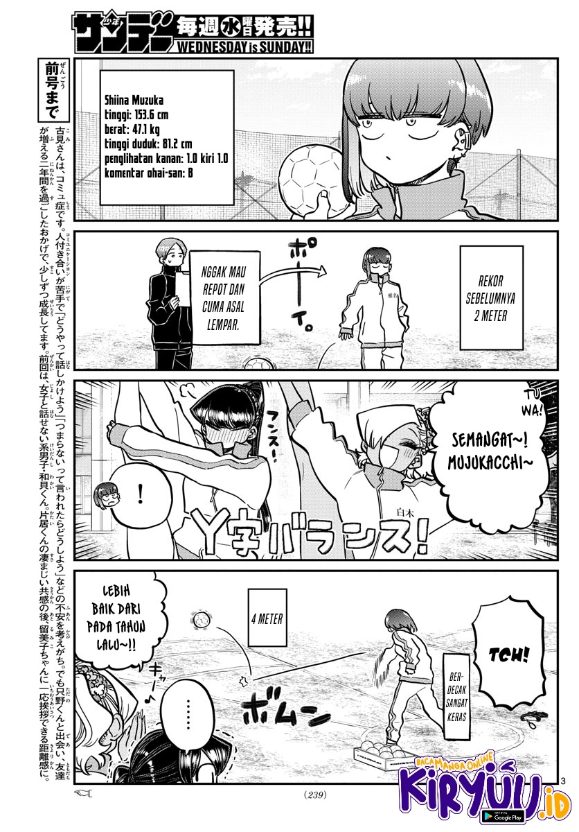 Komi-san wa Komyushou Desu. Chapter 346 Image 3