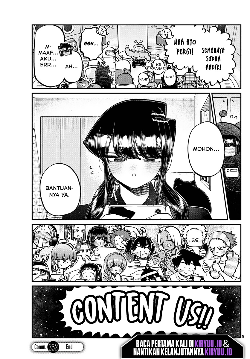 Komi-san wa Komyushou Desu. Chapter 352 Image 11