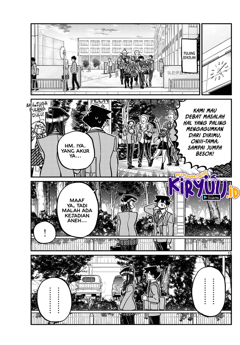Komi-san wa Komyushou Desu. Chapter 359 Image 16