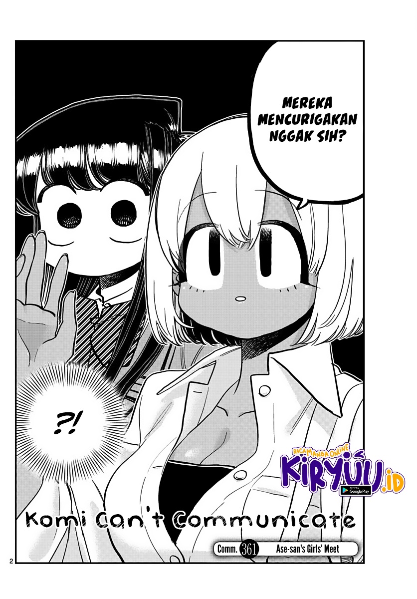 Komi-san wa Komyushou Desu. Chapter 361 Image 3