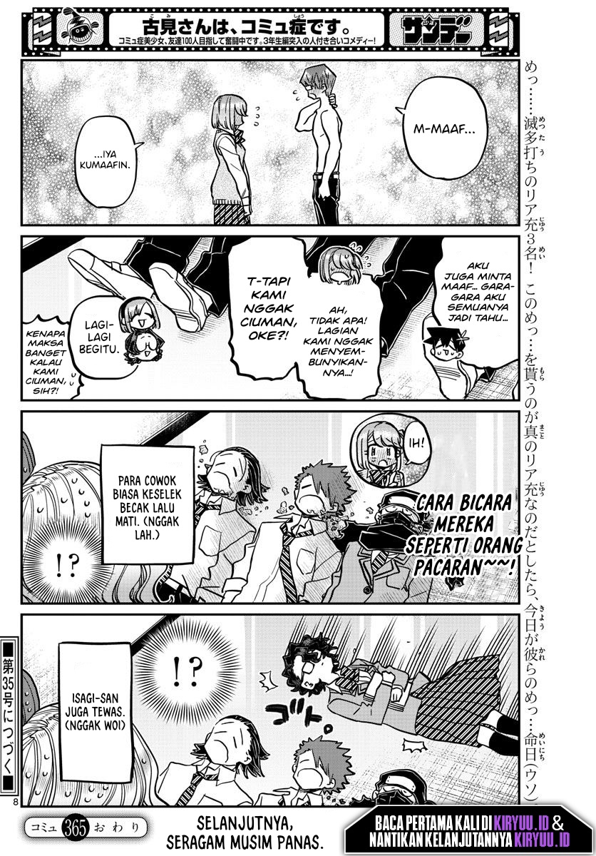 Komi-san wa Komyushou Desu. Chapter 365 Image 9