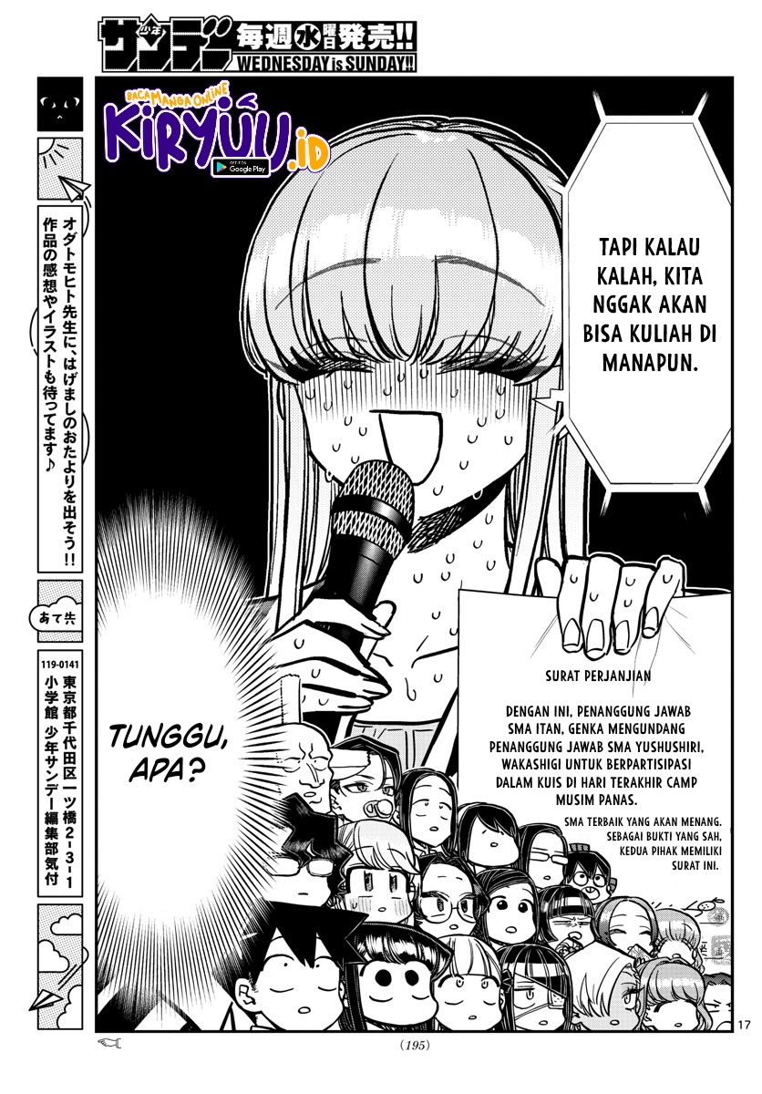 Komi-san wa Komyushou Desu. Chapter 376 Image 9