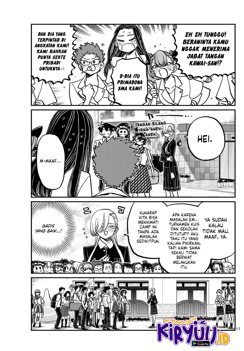 Komi-san wa Komyushou Desu. Chapter 377 Image 12