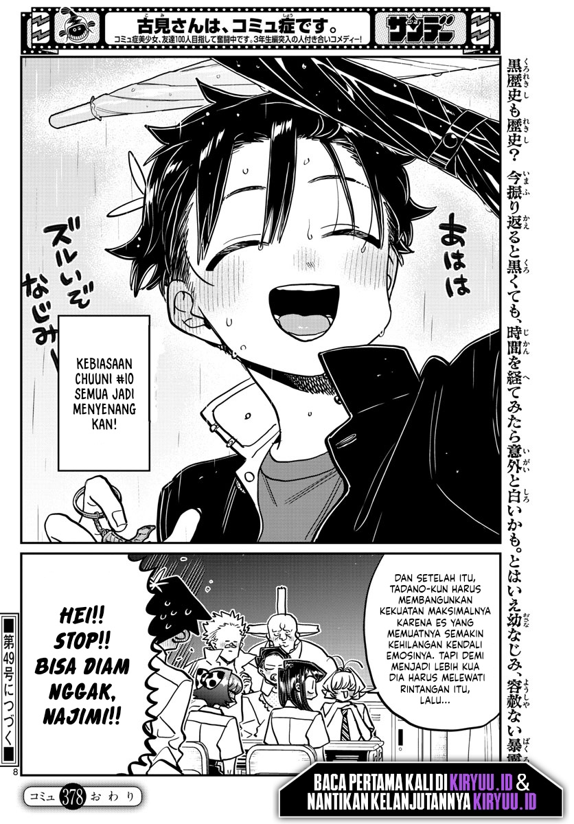 Komi-san wa Komyushou Desu. Chapter 378 Image 9