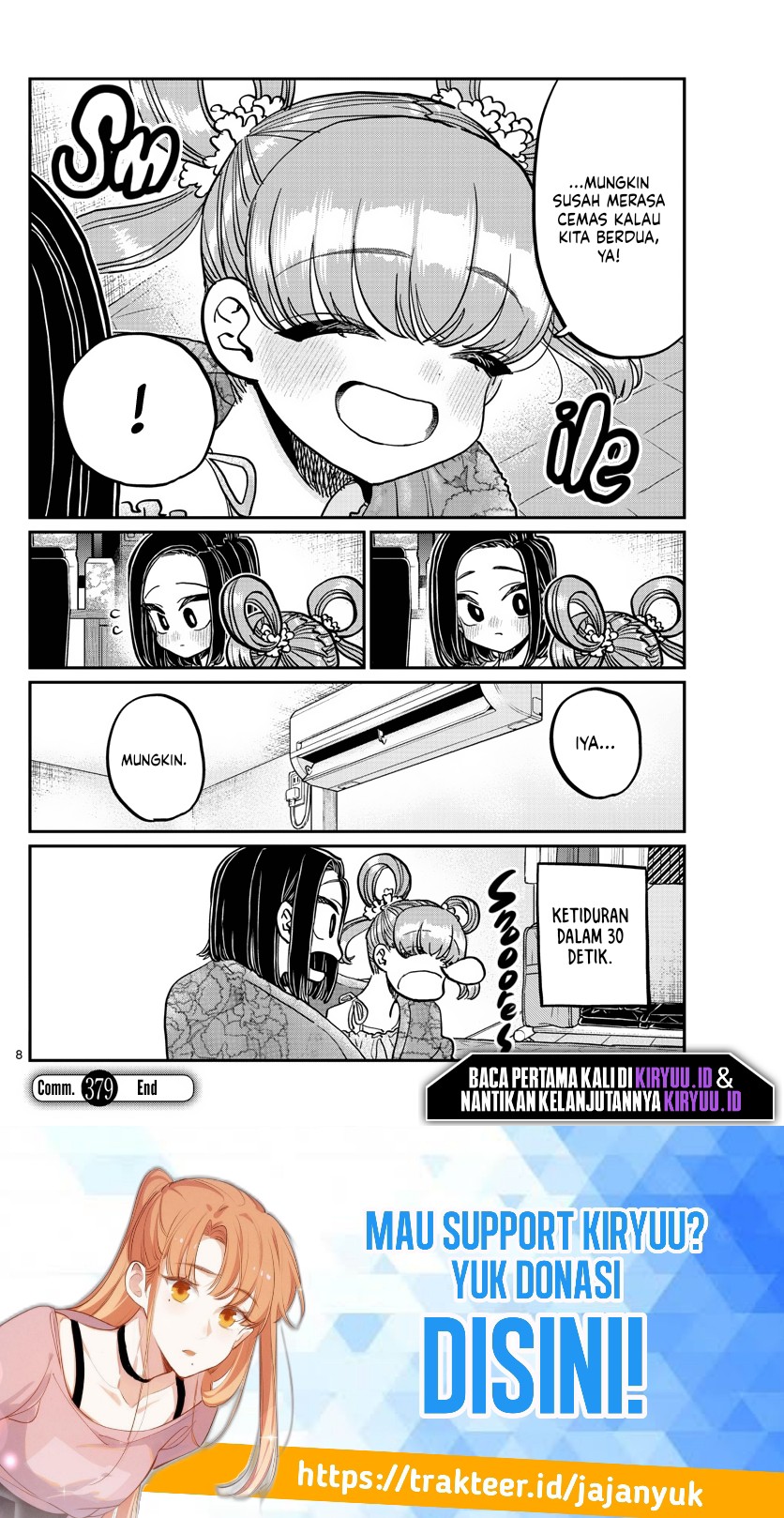 Komi-san wa Komyushou Desu. Chapter 379 Image 9