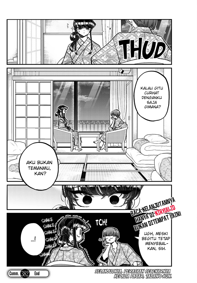 Komi-san wa Komyushou Desu. Chapter 382 Image 17