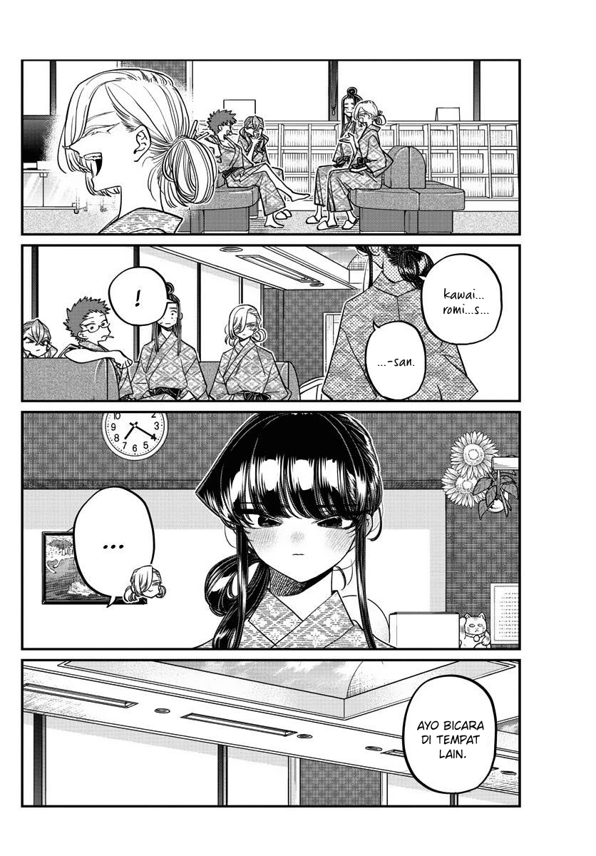 Komi-san wa Komyushou Desu. Chapter 383 Image 10