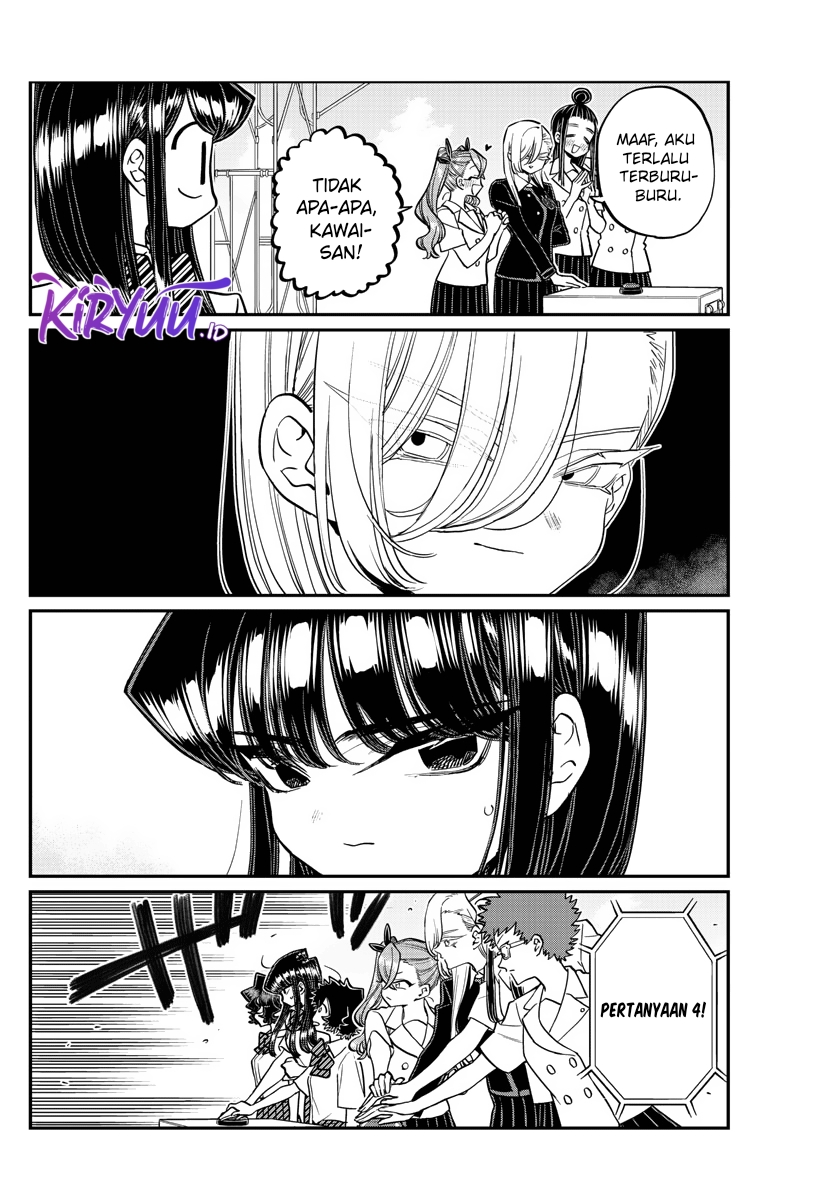 Komi-san wa Komyushou Desu. Chapter 387 Image 8