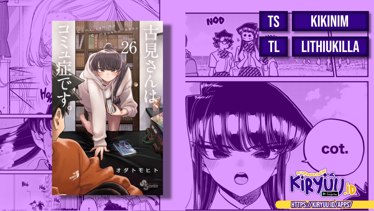 Komi-san wa Komyushou Desu. Chapter 388 Image 0
