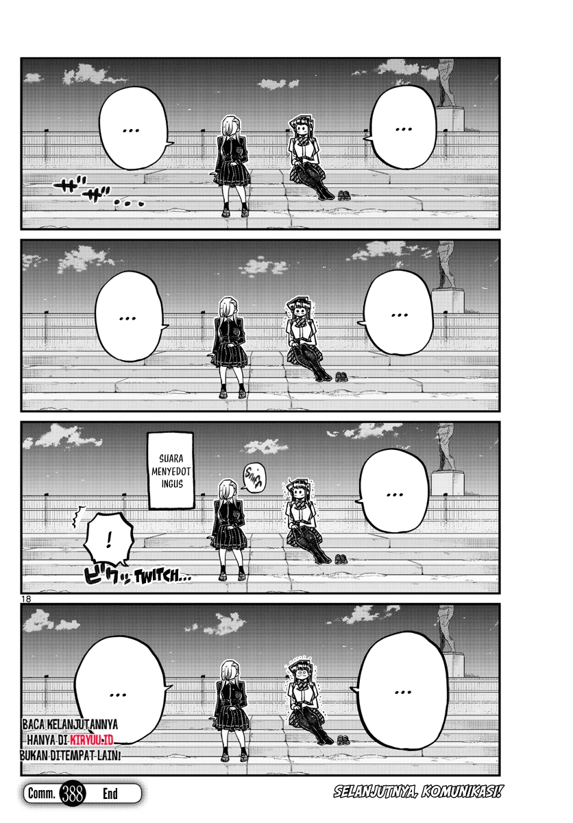 Komi-san wa Komyushou Desu. Chapter 388 Image 18