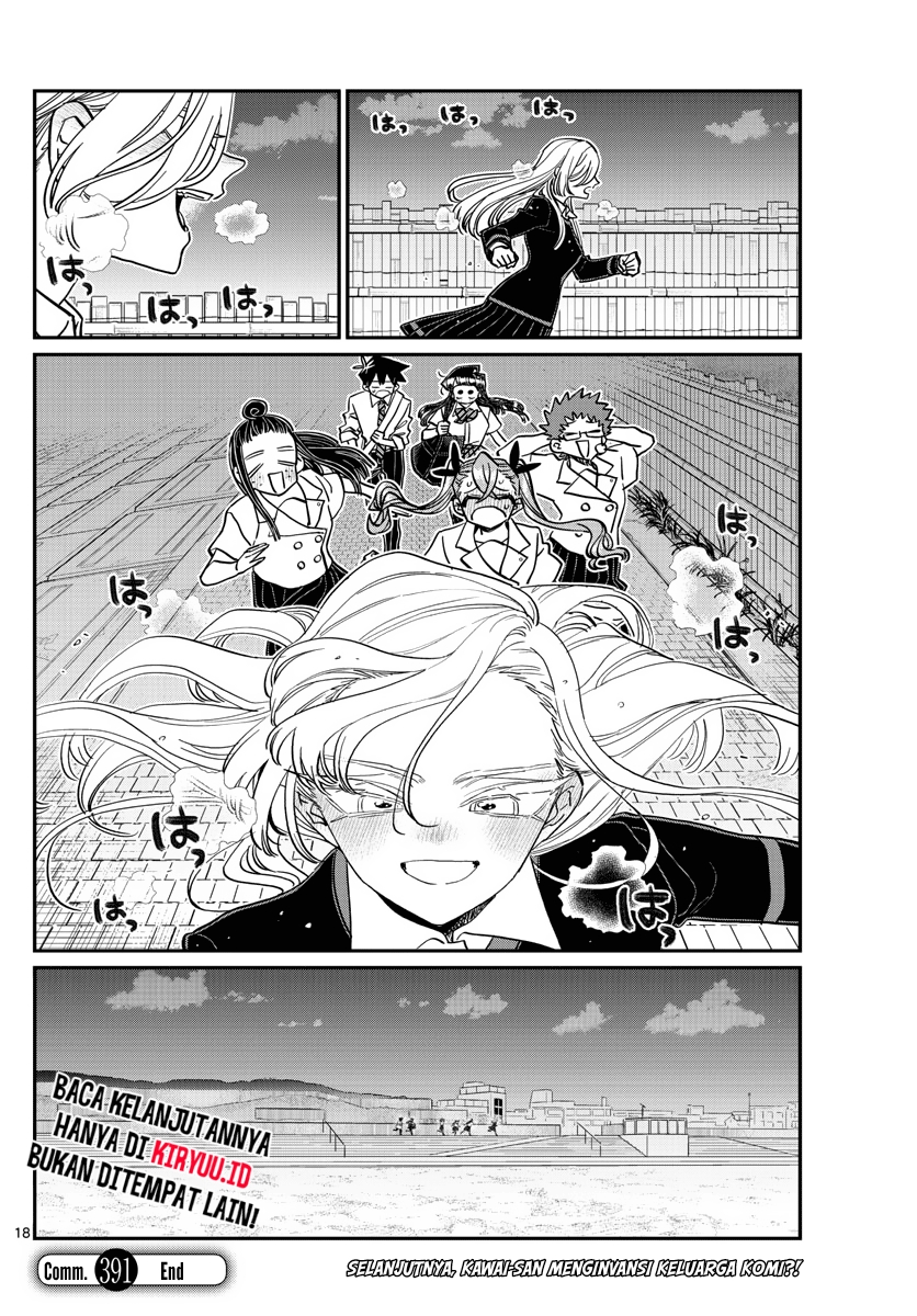 Komi-san wa Komyushou Desu. Chapter 391 Image 18