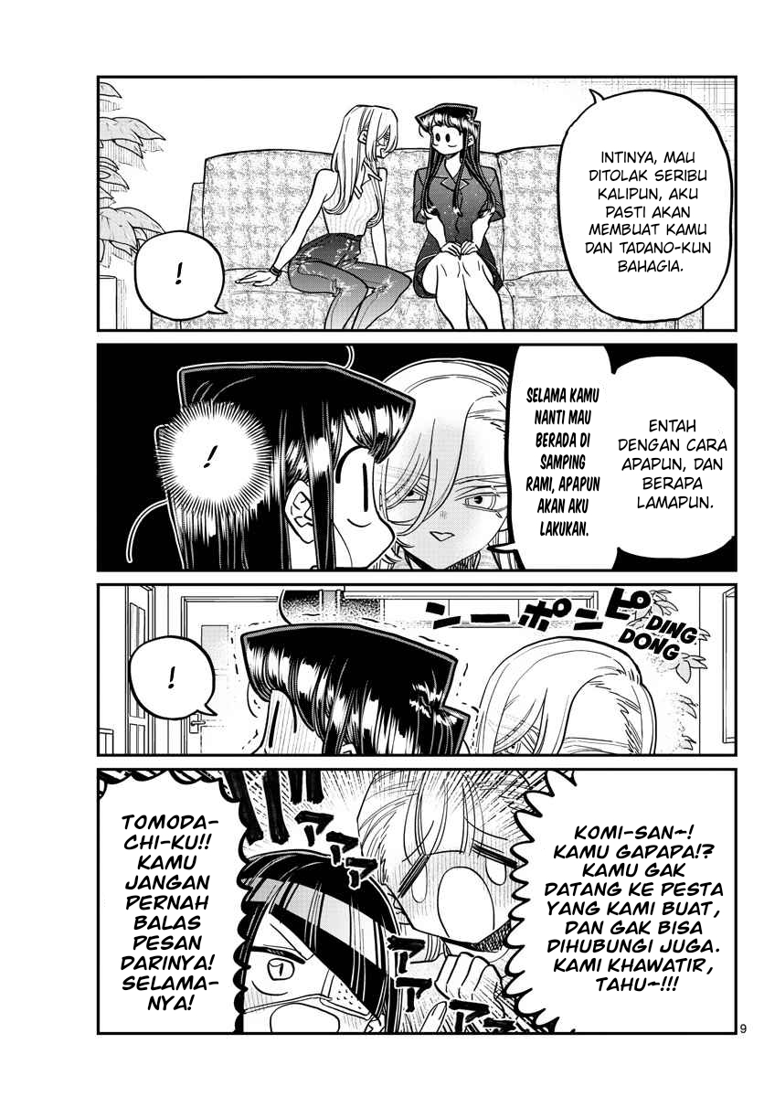 Komi-san wa Komyushou Desu. Chapter 392 Image 9