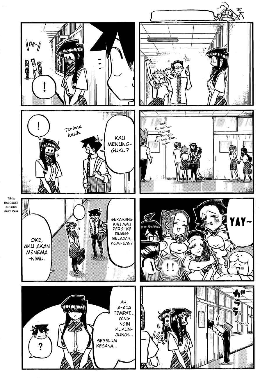 Komi-san wa Komyushou Desu. Chapter 395 Image 3