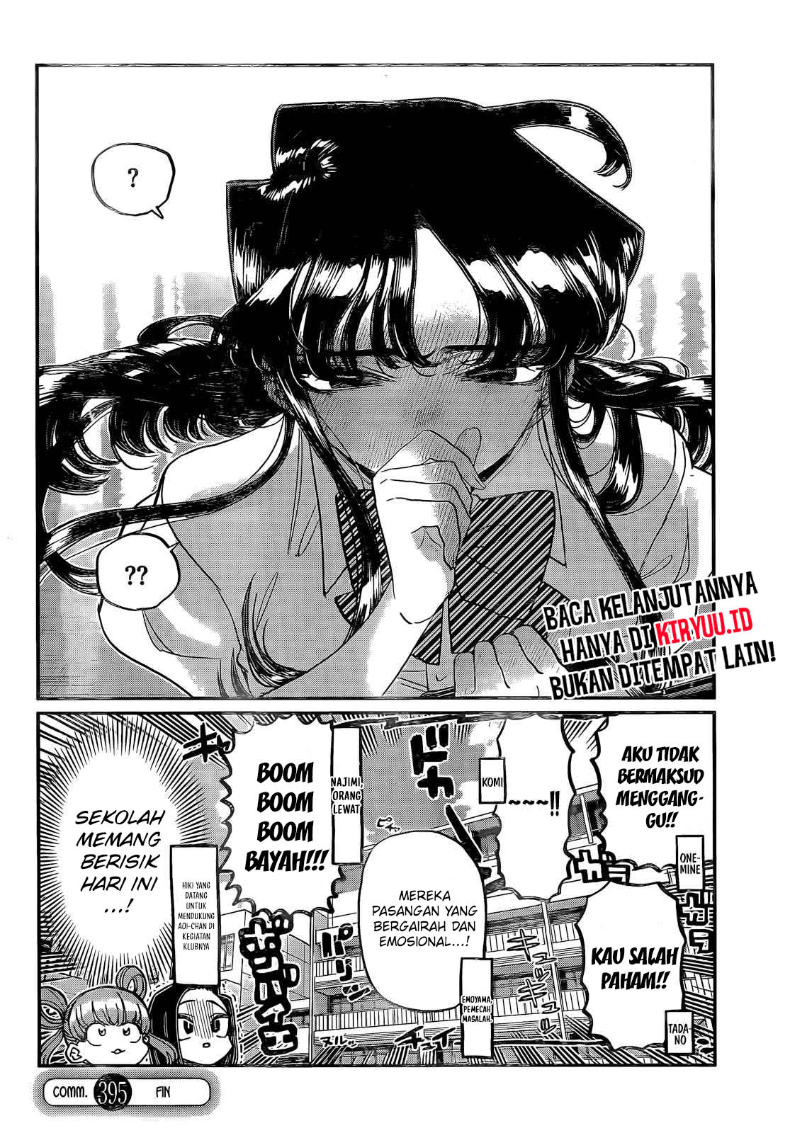 Komi-san wa Komyushou Desu. Chapter 395 Image 18