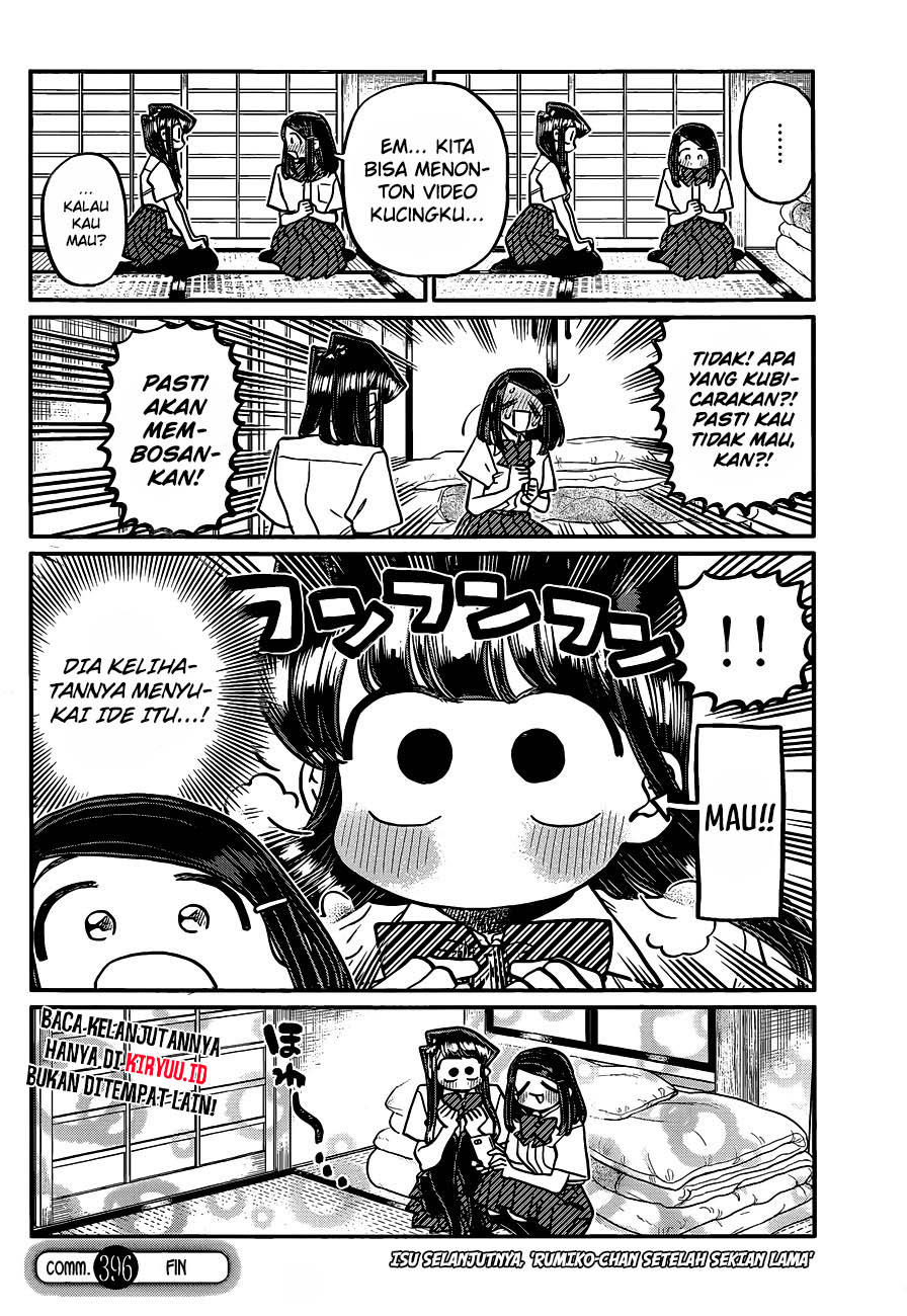 Komi-san wa Komyushou Desu. Chapter 396 Image 8