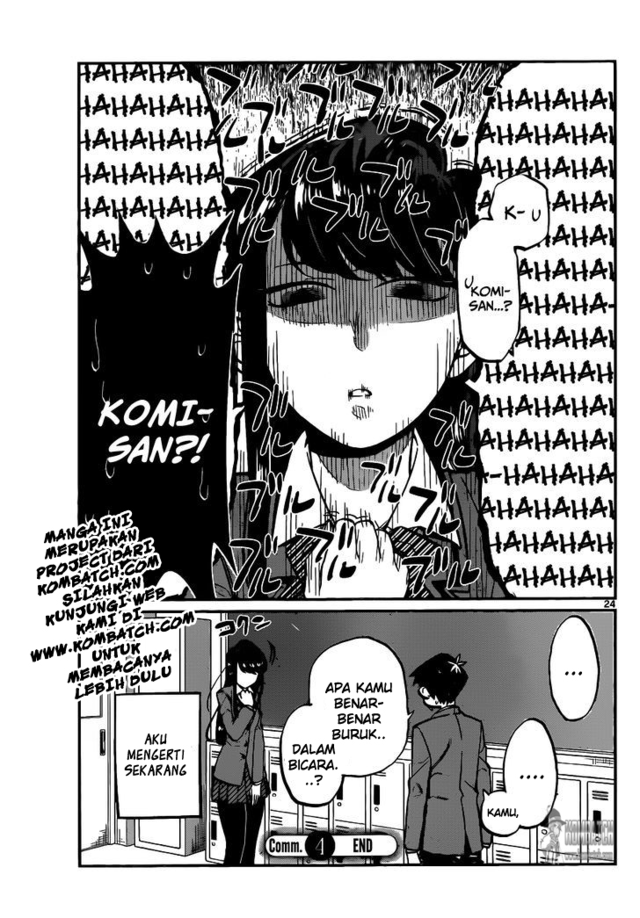 Komi-san wa Komyushou Desu. Chapter 4 Image 7