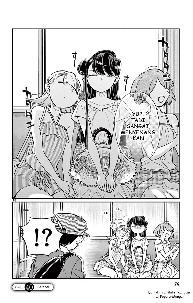 Komi-san wa Komyushou Desu. Chapter 40 Image 17