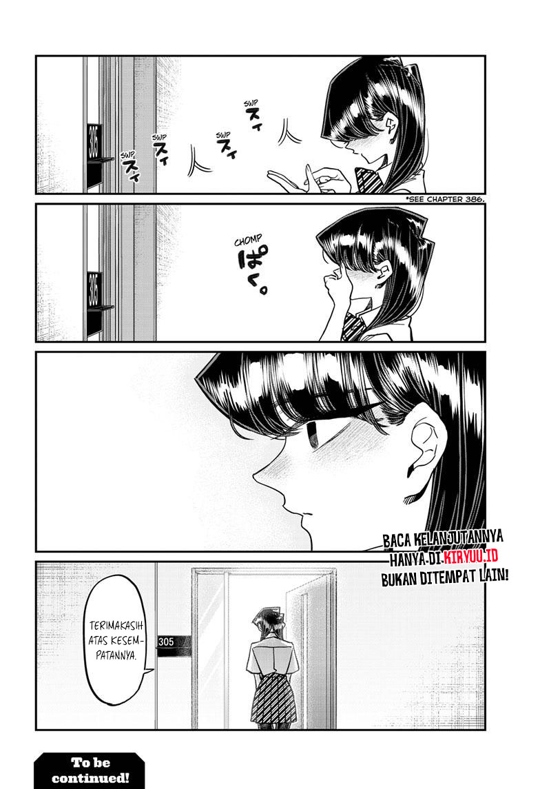 Komi-san wa Komyushou Desu. Chapter 407 Image 18