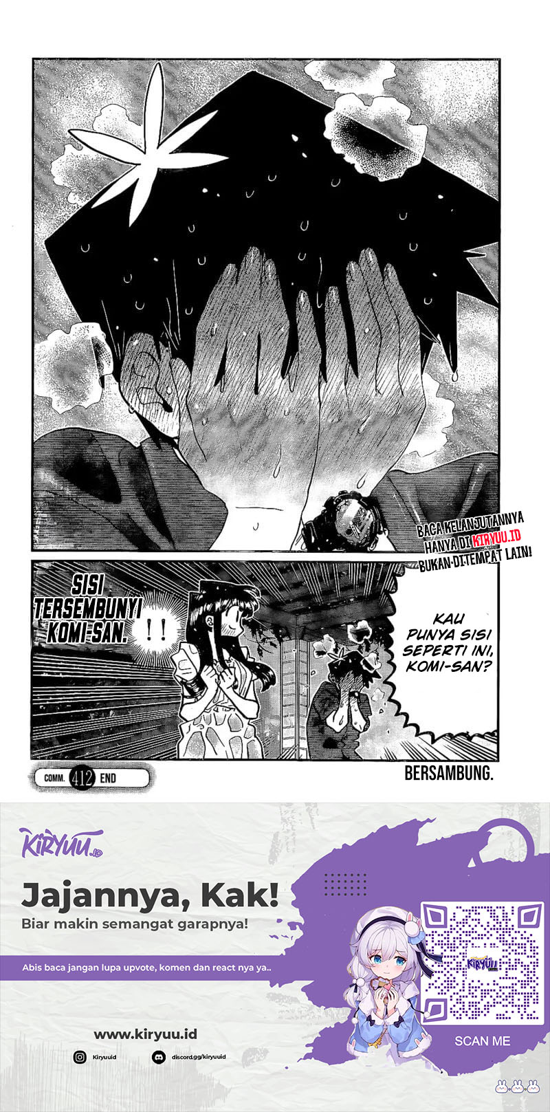 Komi-san wa Komyushou Desu. Chapter 412 Image 18