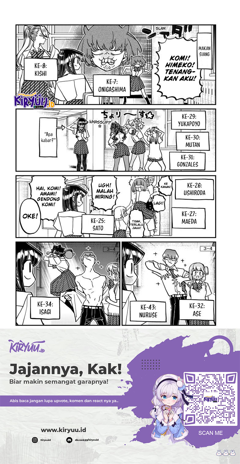 Komi-san wa Komyushou Desu. Chapter 416 Image 8