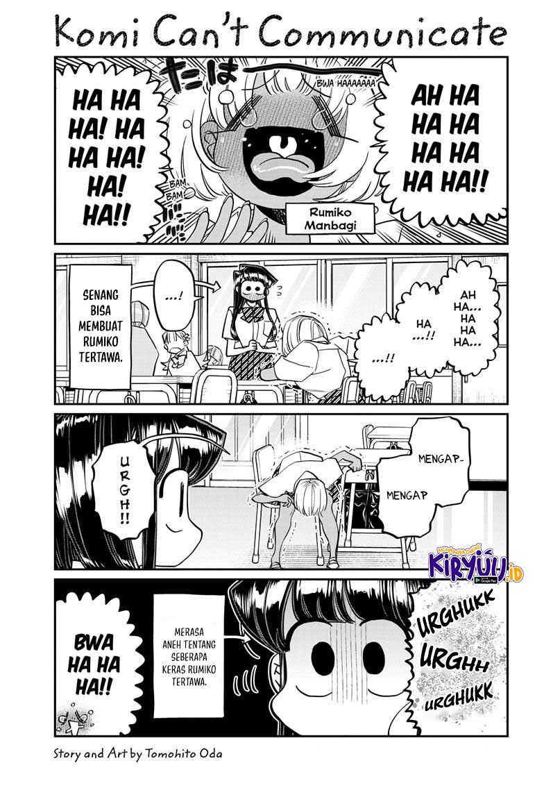 Komi-san wa Komyushou Desu. Chapter 425 Image 1