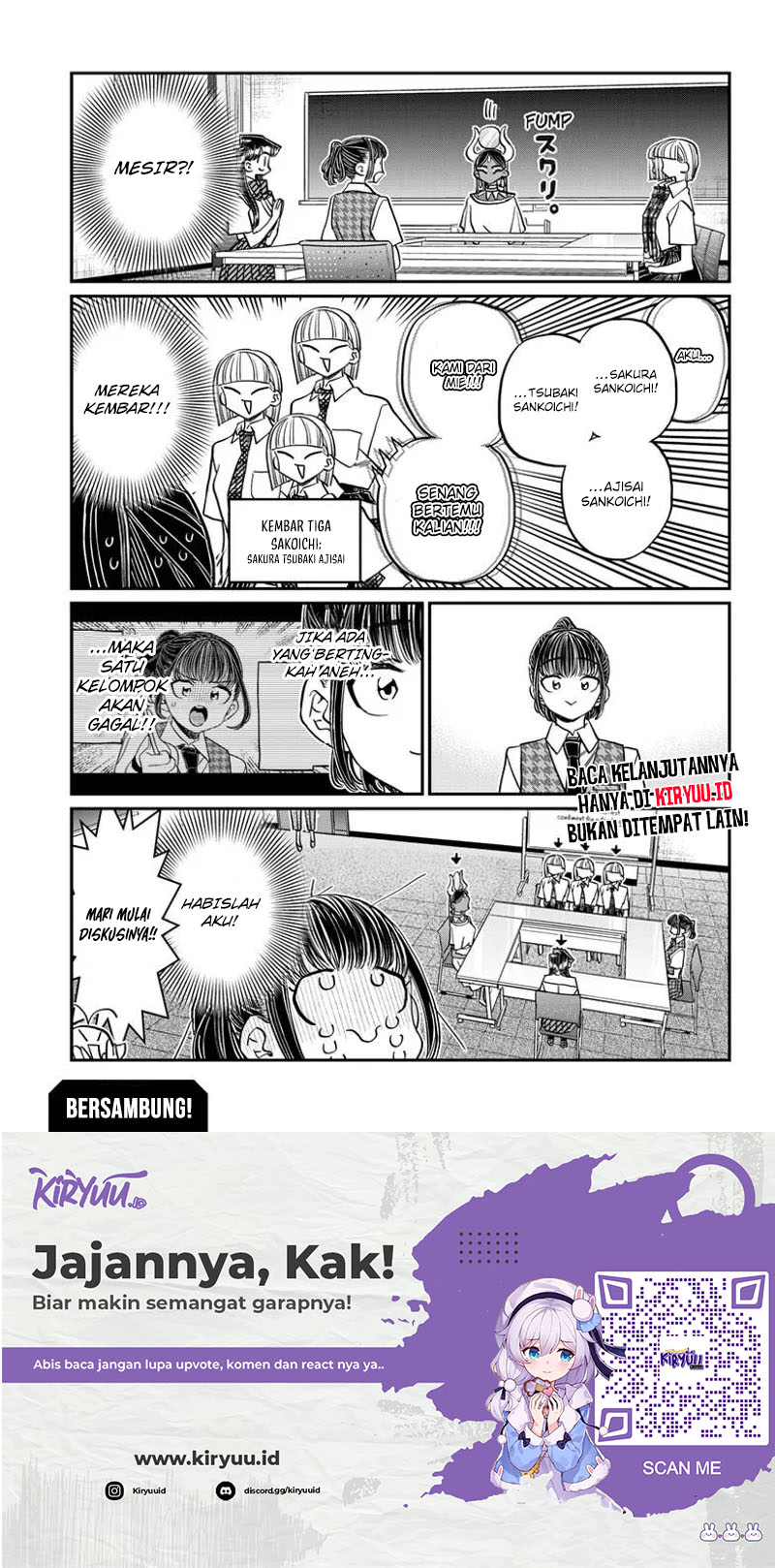 Komi-san wa Komyushou Desu. Chapter 437 Image 9