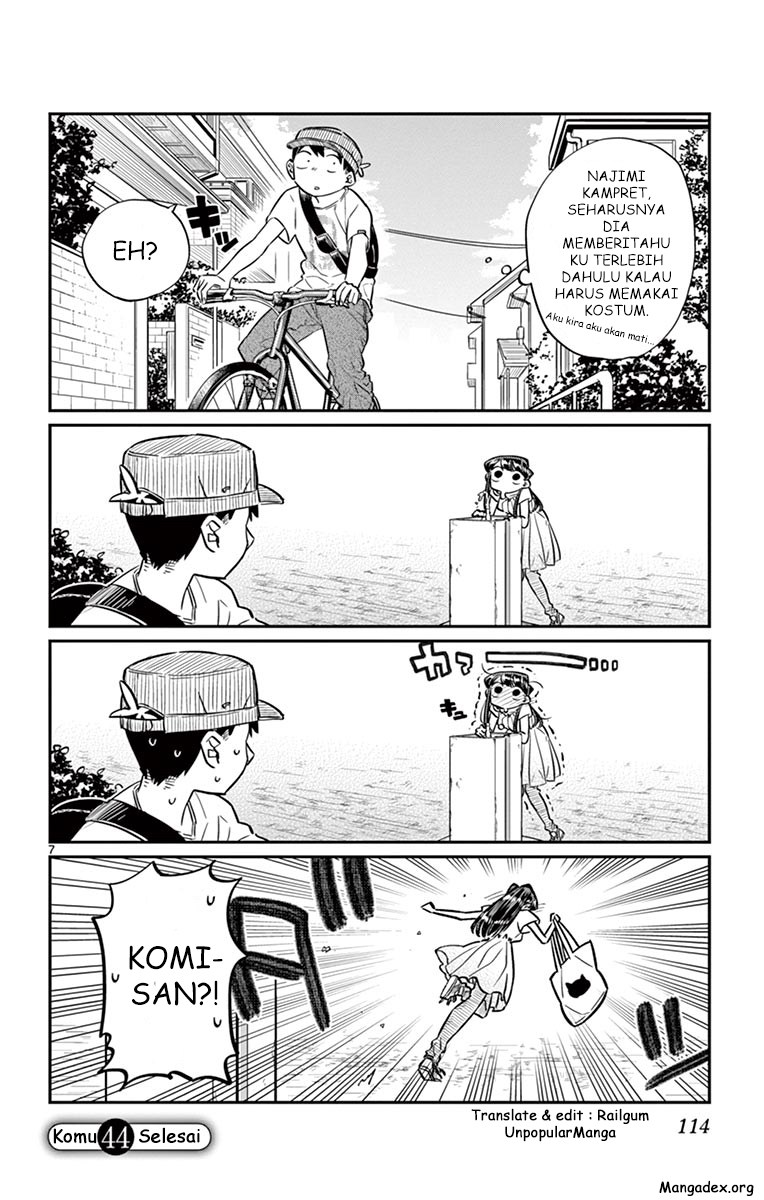 Komi-san wa Komyushou Desu. Chapter 44 Image 6
