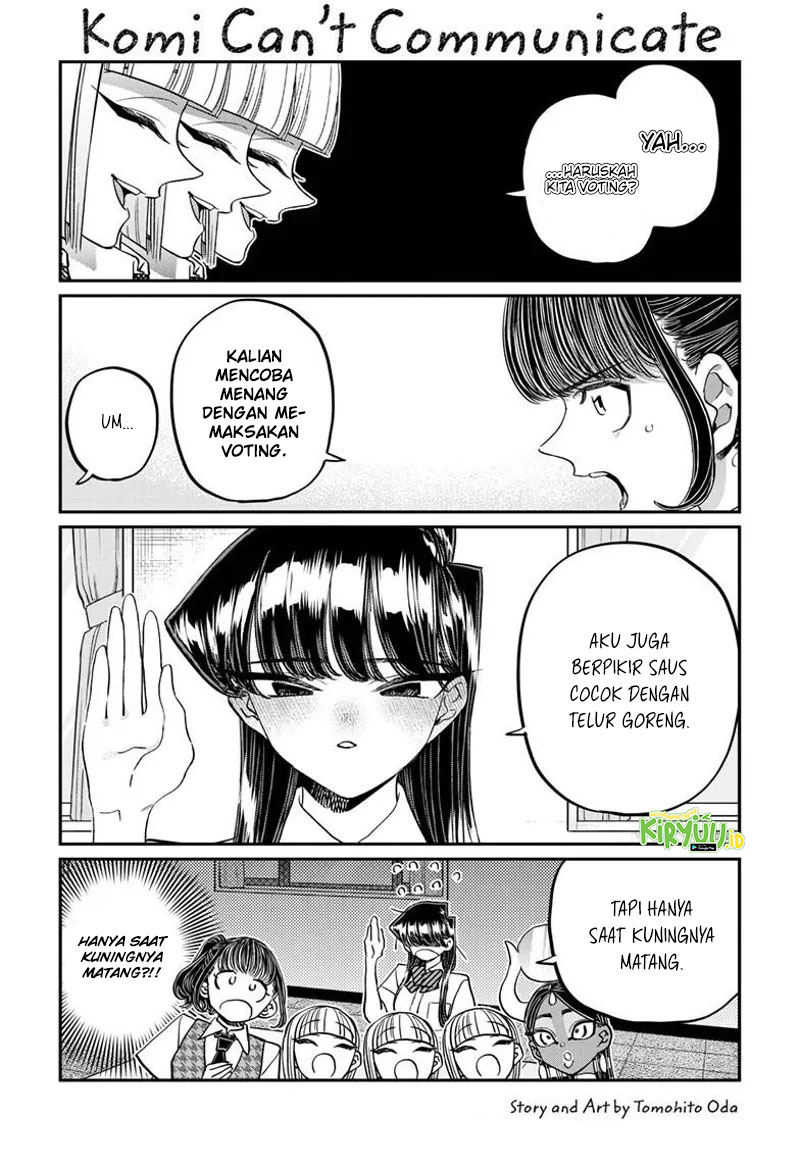 Komi-san wa Komyushou Desu. Chapter 441 Image 1