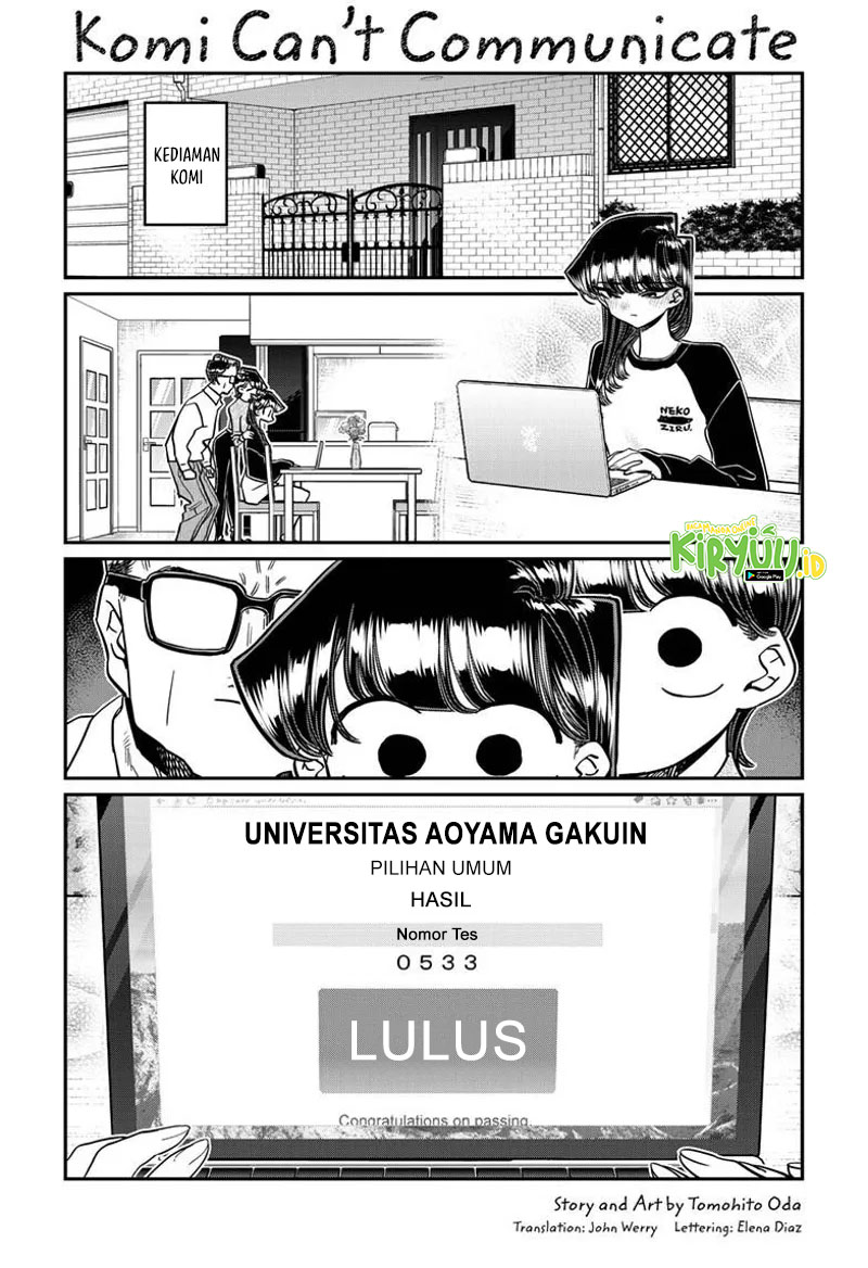 Komi-san wa Komyushou Desu. Chapter 446 Image 1