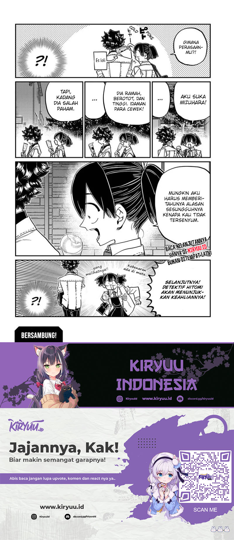 Komi-san wa Komyushou Desu. Chapter 461 Image 18