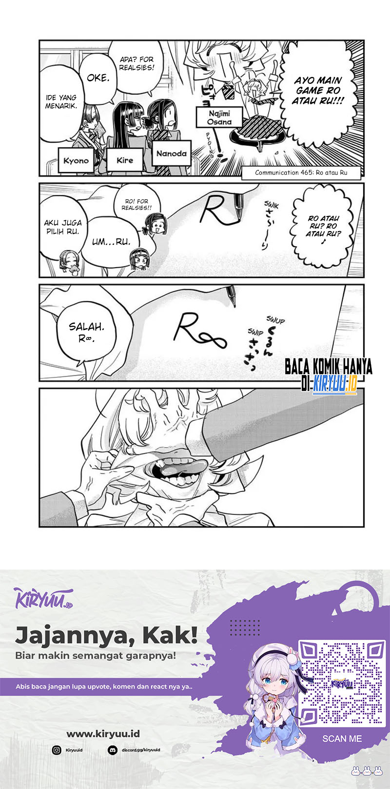 Komi-san wa Komyushou Desu. Chapter 465 Image 1