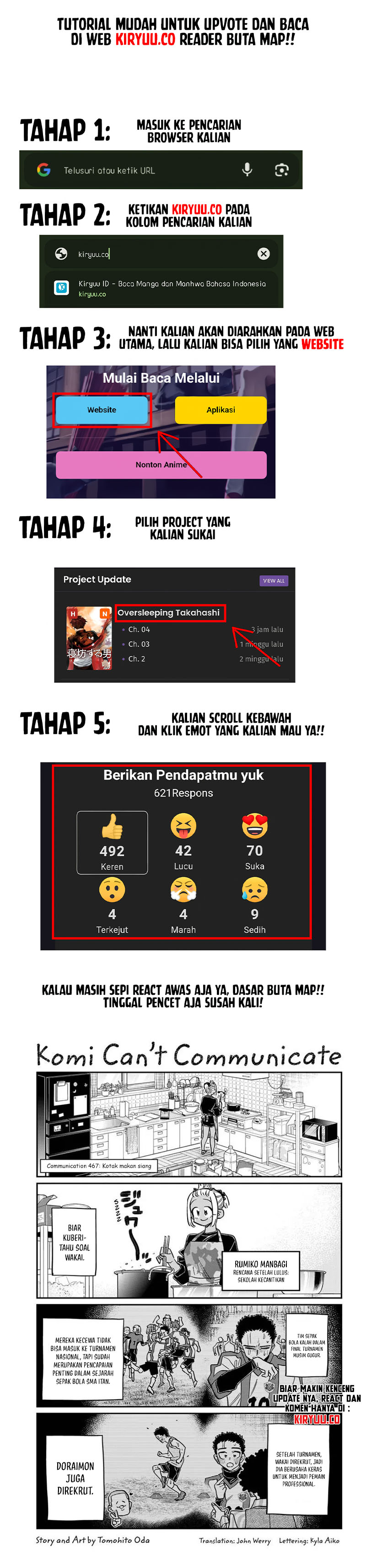 Komi-san wa Komyushou Desu. Chapter 467 Image 1