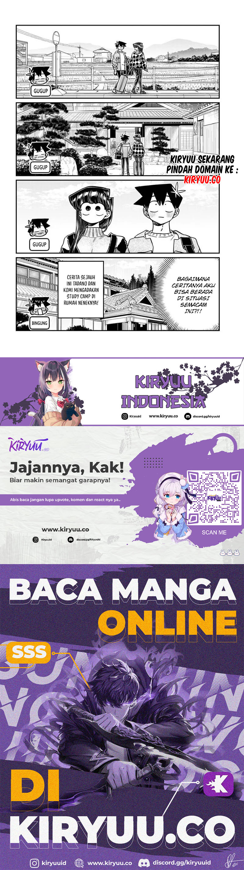 Komi-san wa Komyushou Desu. Chapter 474 Image 4