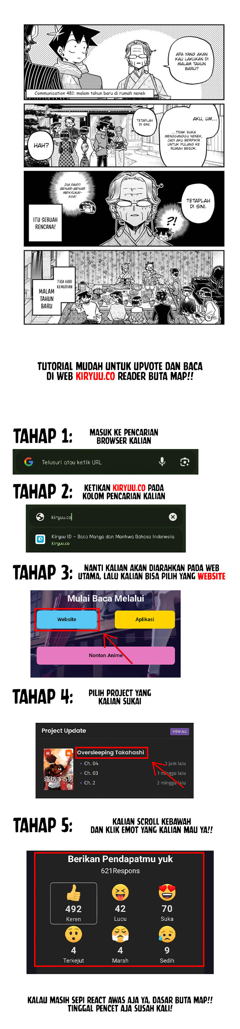 Komi-san wa Komyushou Desu. Chapter 481 Image 1